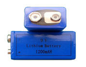 батарея лития MNO2 емкости 1200mAh, основные батареи CR9V марганца Li MnO2 AA