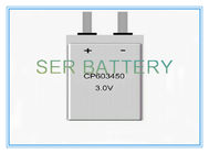 Тонкий тонкий тип батарея 3V CP603450 марганца лития для активной электронной бирки